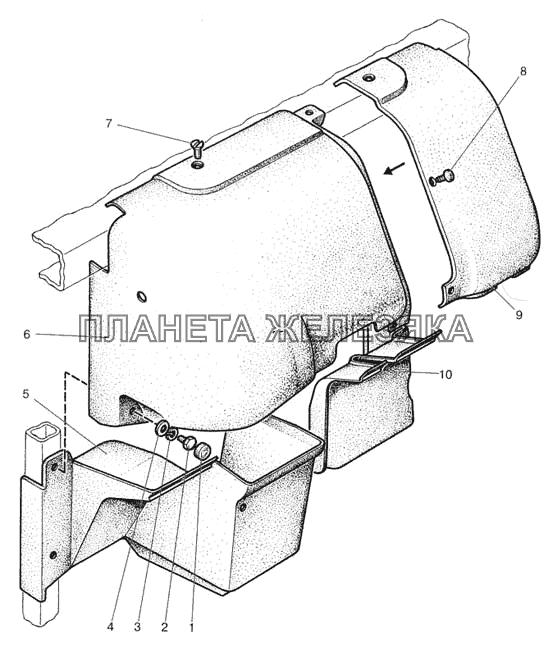 Облицовка МТЗ-822